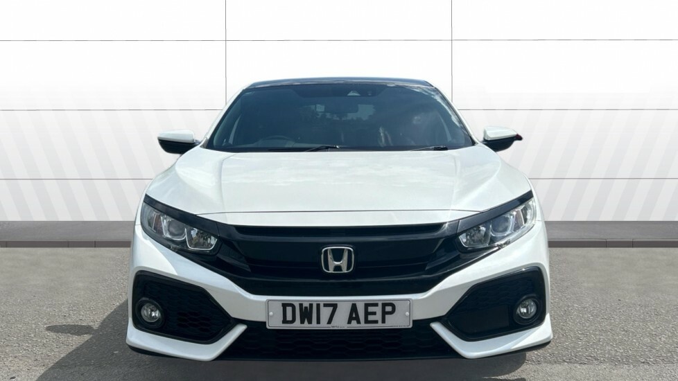 Honda Civic Ex White #3