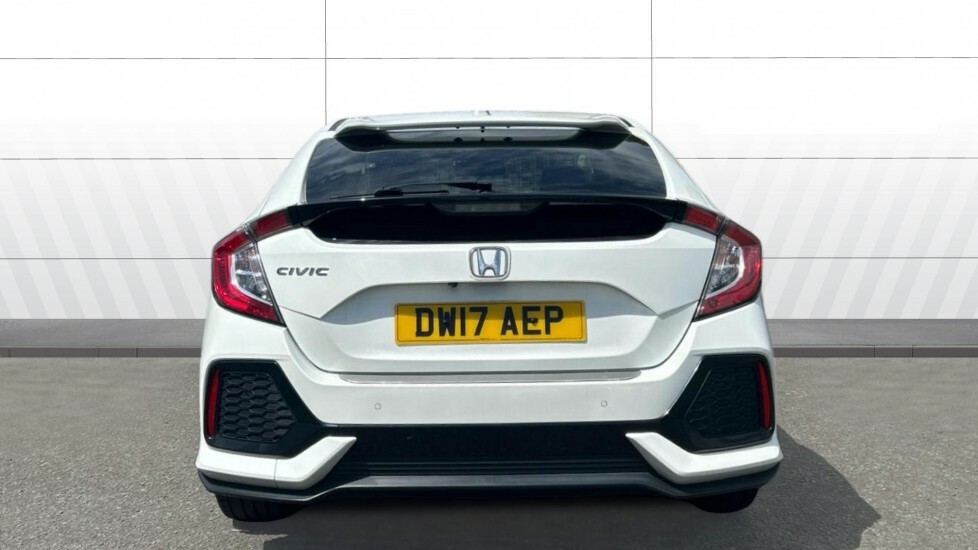 Honda Civic Ex White #6