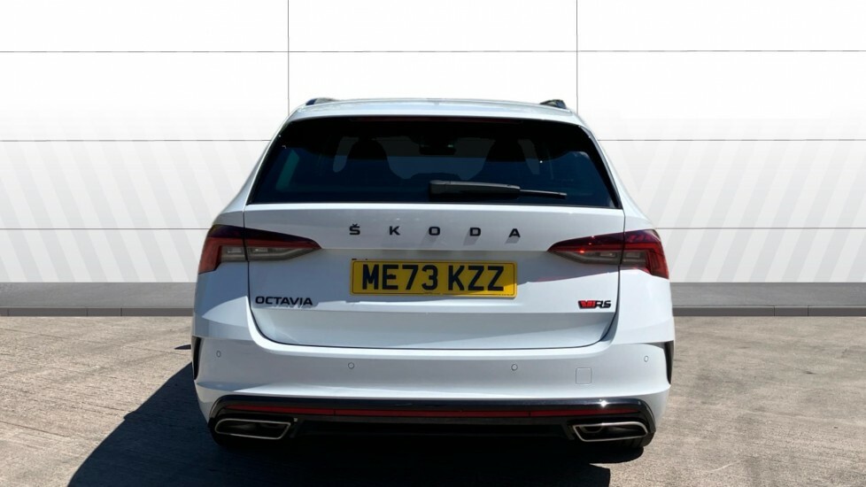 Skoda Octavia Vrs White #6