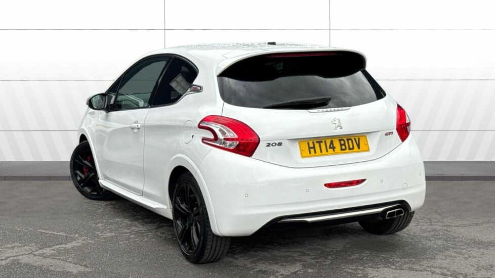 Peugeot 208 Gti White #2
