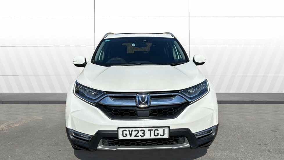 Honda Cr-V Ex White #3