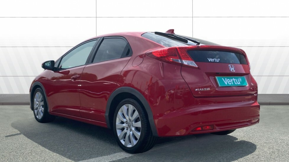 Honda Civic Ex Gt Red #2