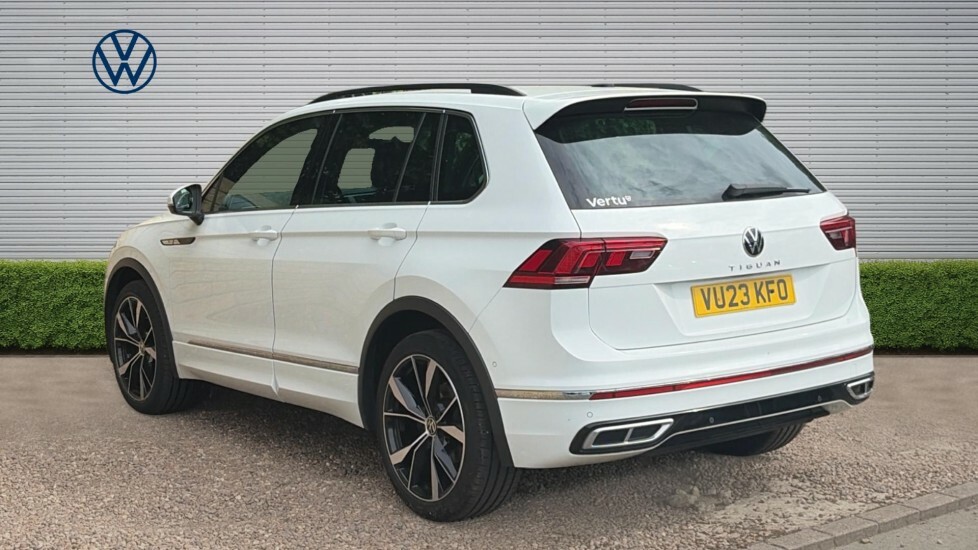 Volkswagen Tiguan R-line VU23KFO White #3