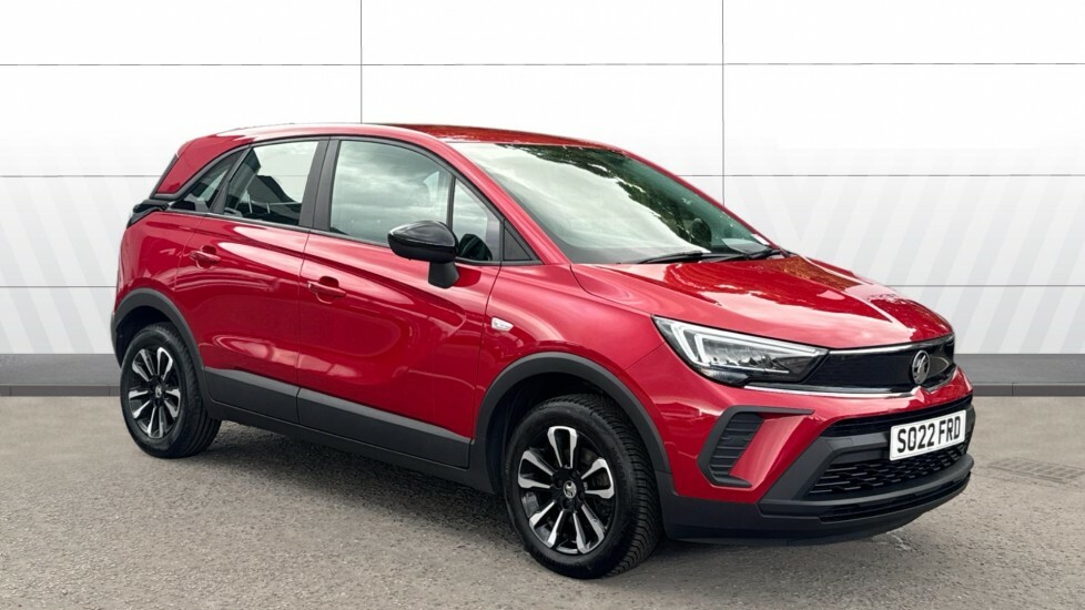 Vauxhall Crossland Design Red