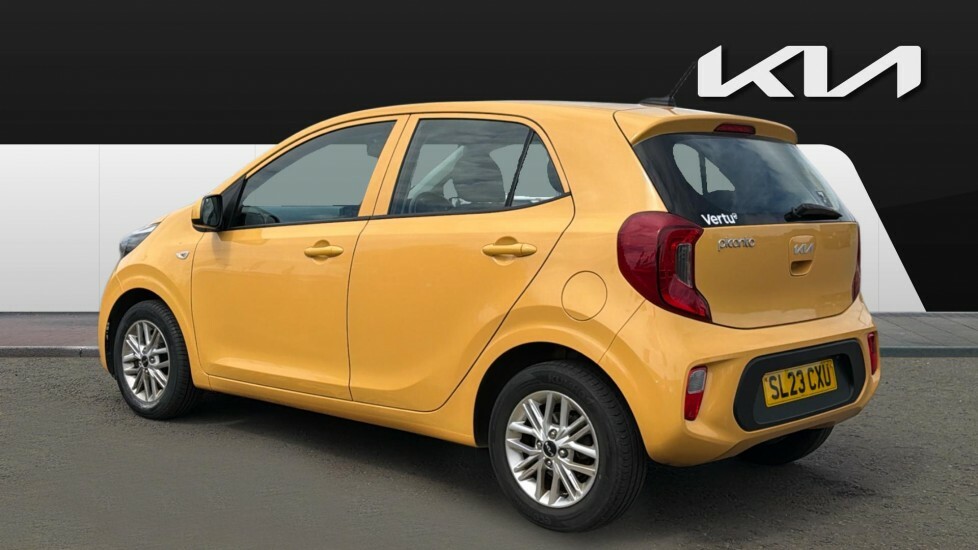 Kia Picanto 2 Yellow #2