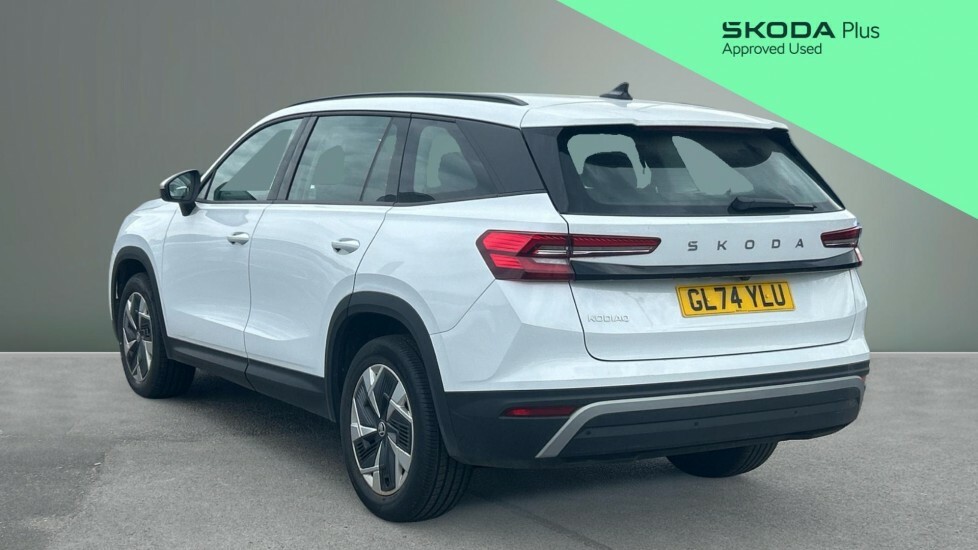 Skoda Kodiaq Se White #3