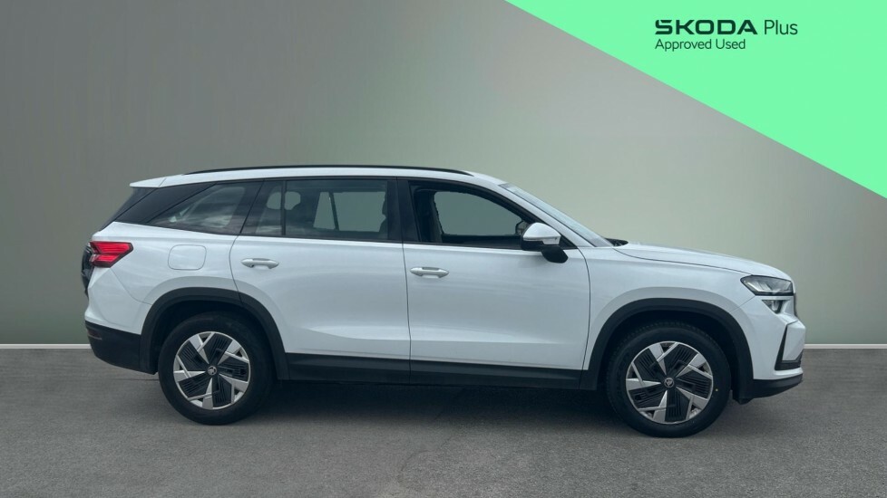 Skoda Kodiaq Se White #4