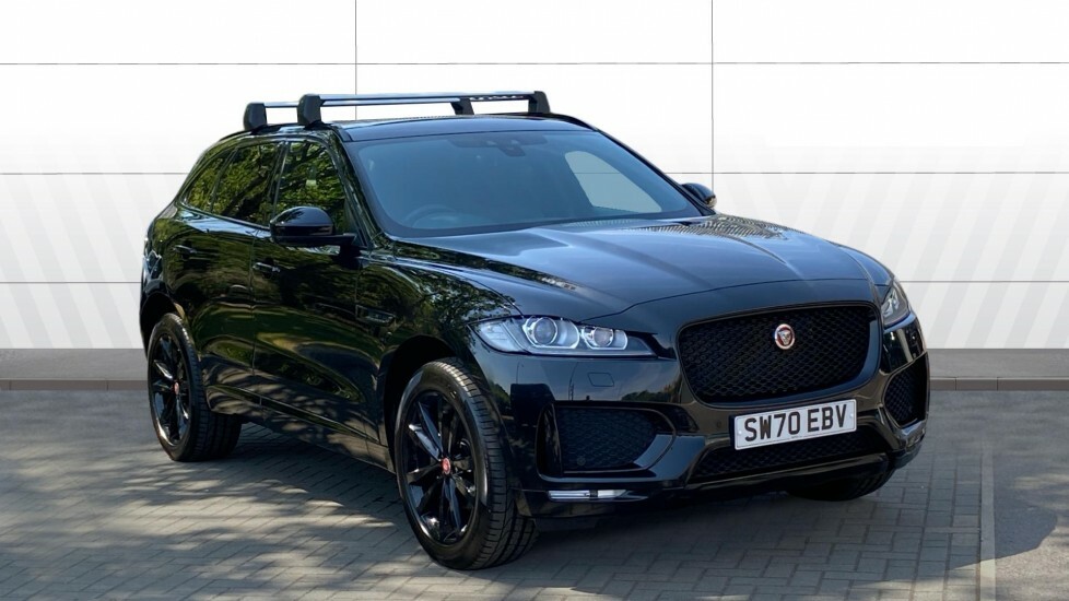 Jaguar F-Pace Chequered Flag Black