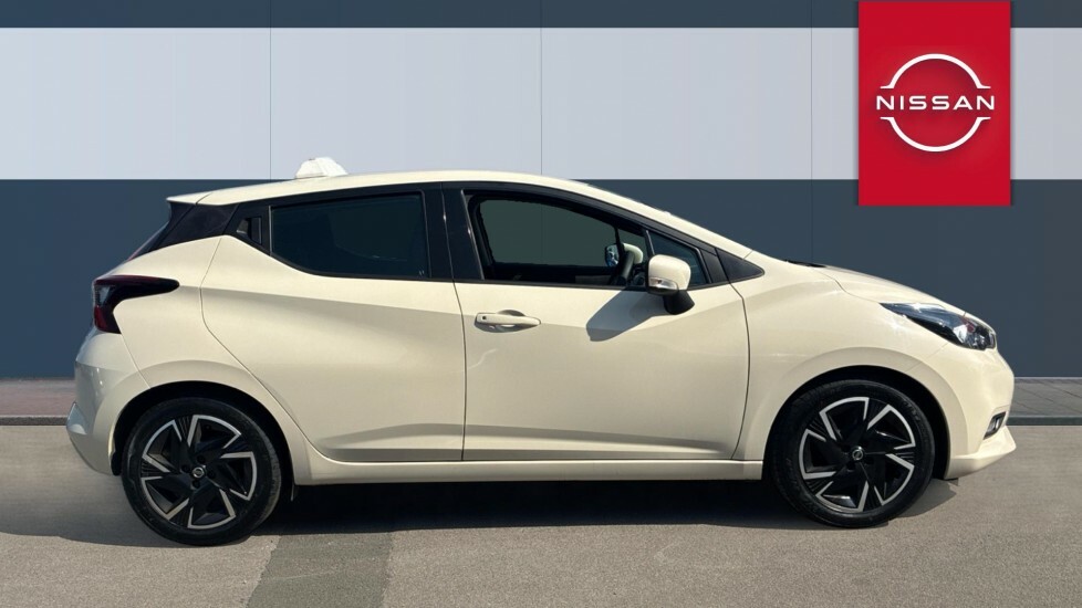 Nissan Micra Acenta NX23YBR White #5