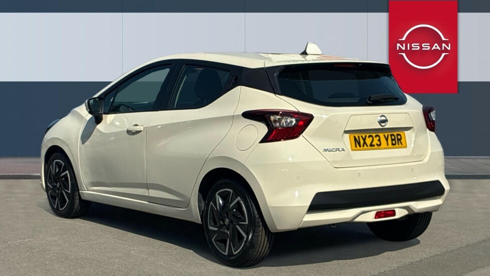 Nissan Micra Acenta NX23YBR White #2