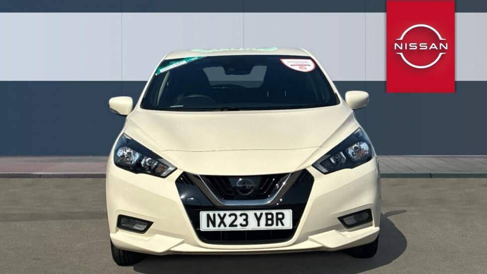 Nissan Micra Acenta NX23YBR White #3