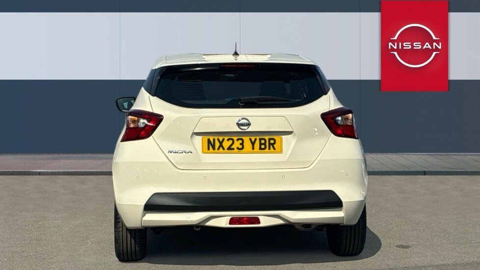 Nissan Micra Acenta NX23YBR White #6