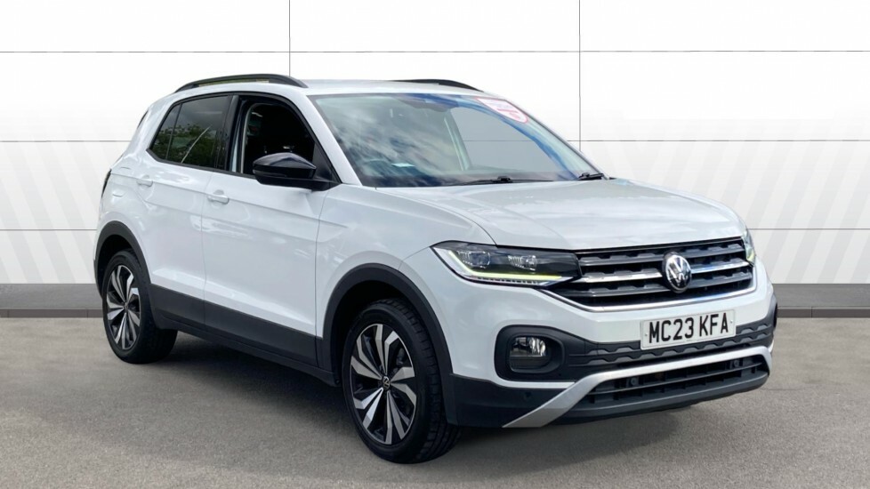 Volkswagen T-Cross Black Edition White
