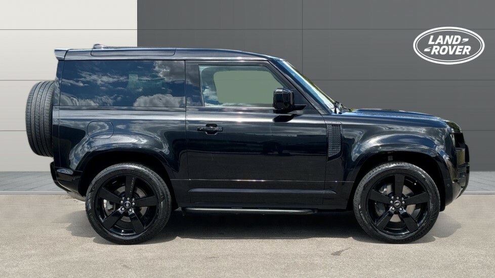 Land Rover Defender 90 X-dynamic Hse YO72UZB Black #5