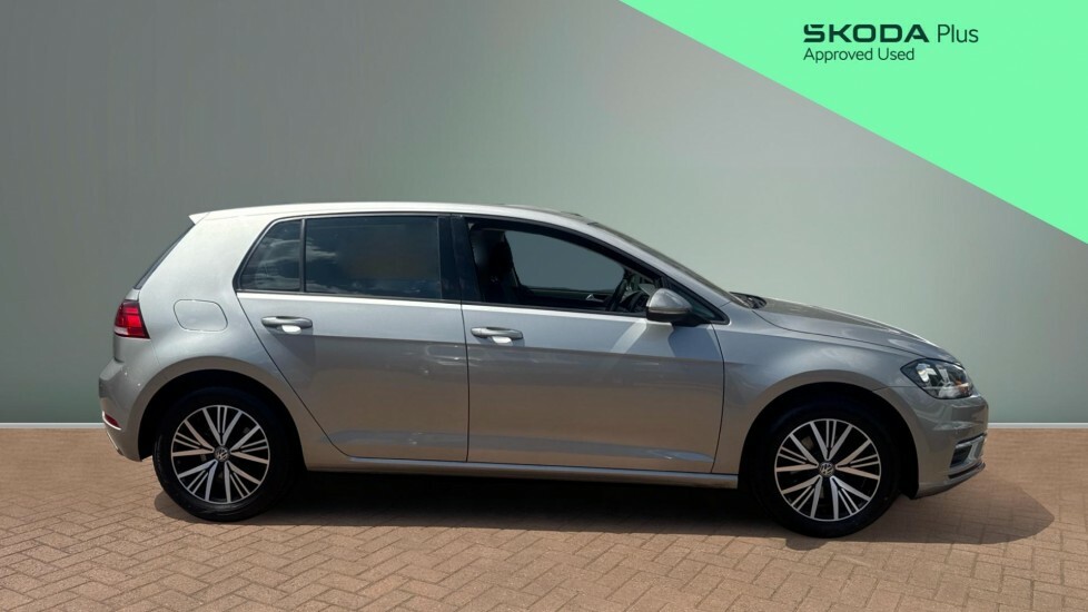 Volkswagen Golf Se Silver #5