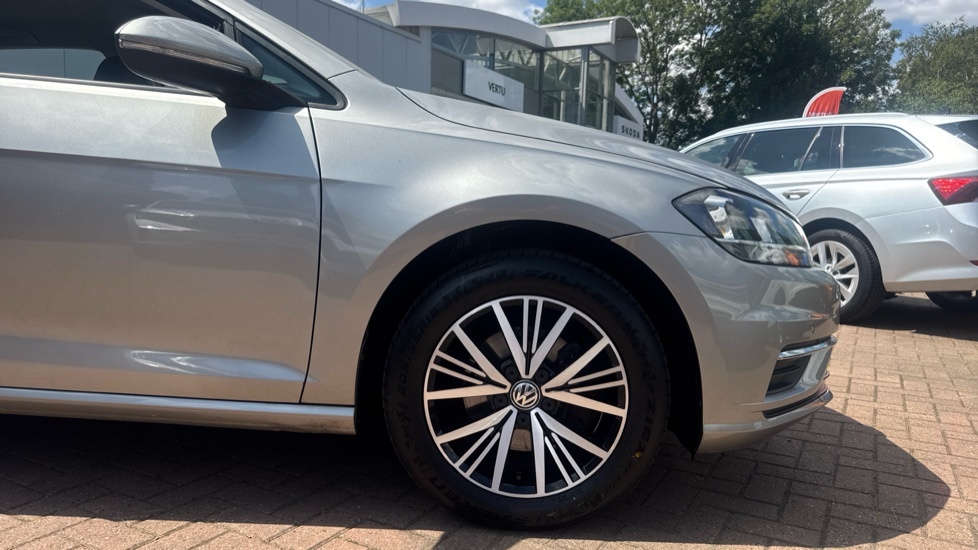 Volkswagen Golf Se Silver #6