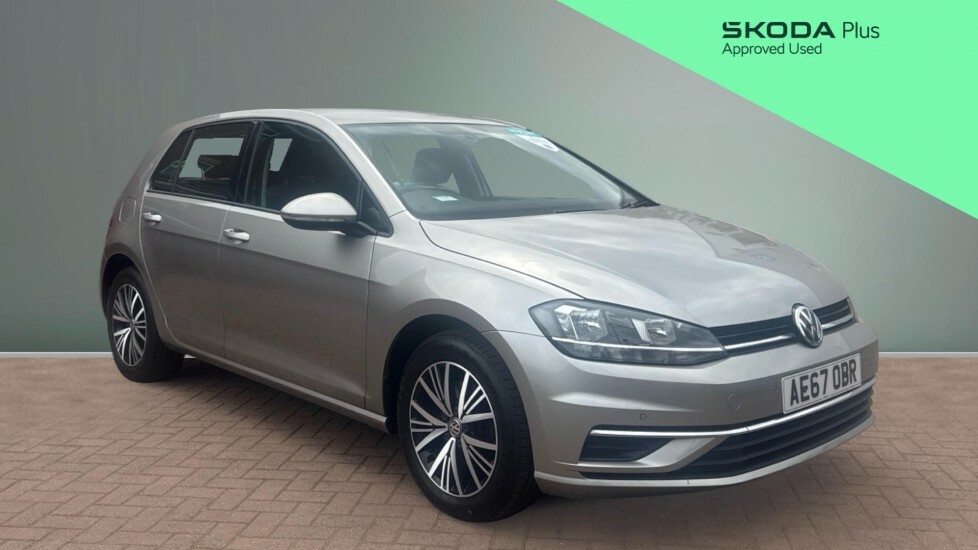 Volkswagen Golf Se Silver #2