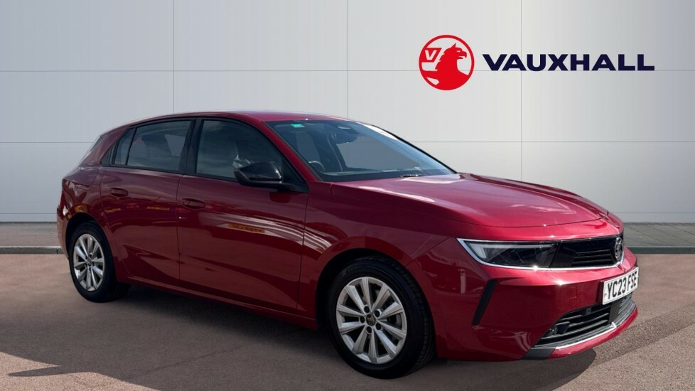 Vauxhall Astra Design Red