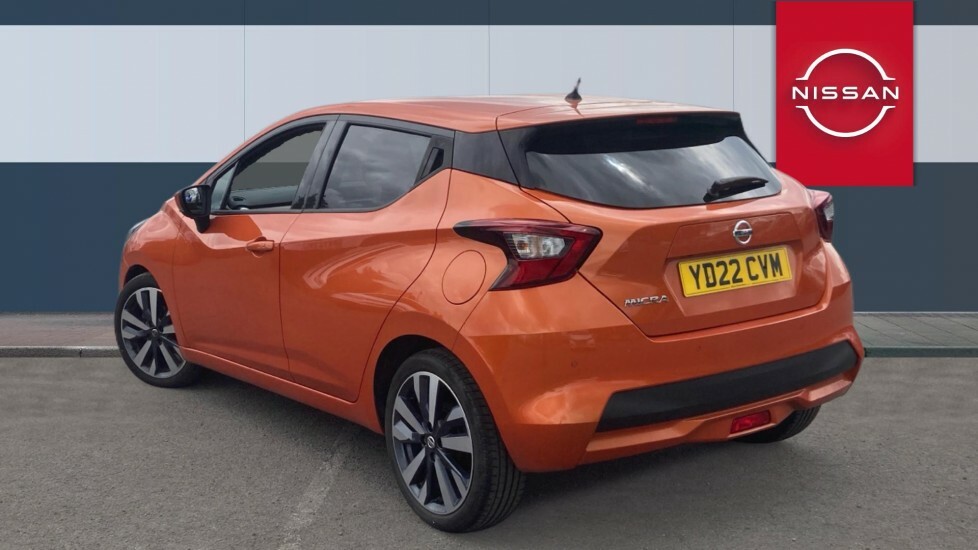 Nissan Micra Tekna Orange #2