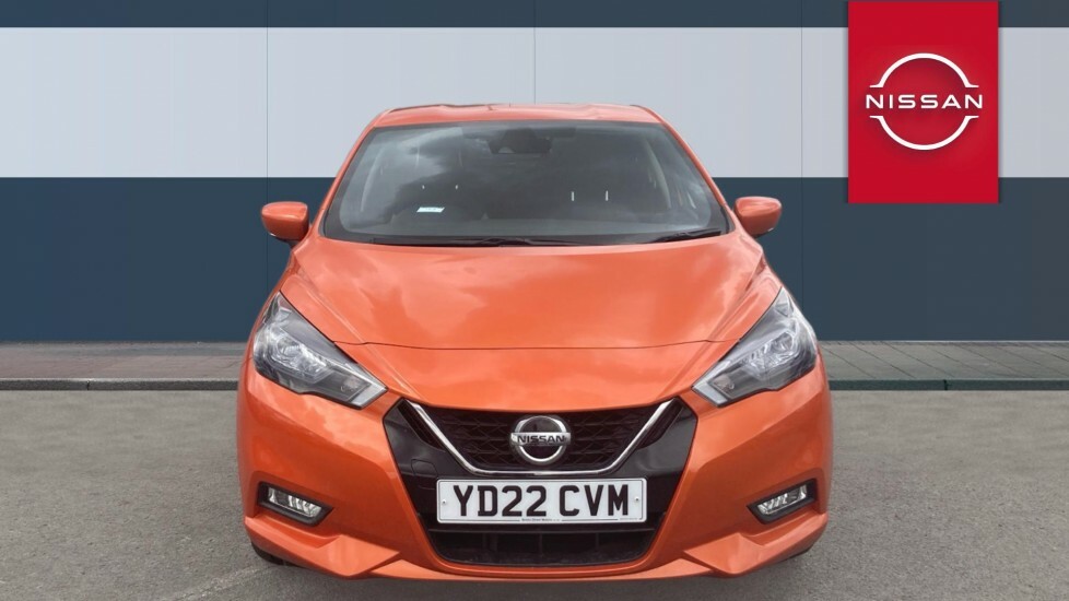 Nissan Micra Tekna Orange #3