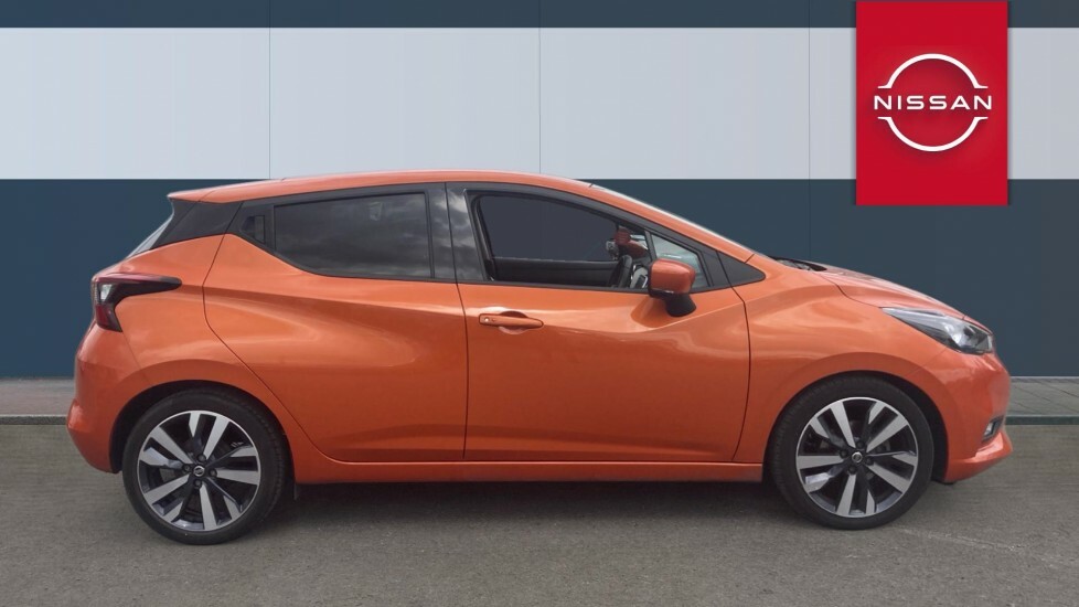 Nissan Micra Tekna Orange #5