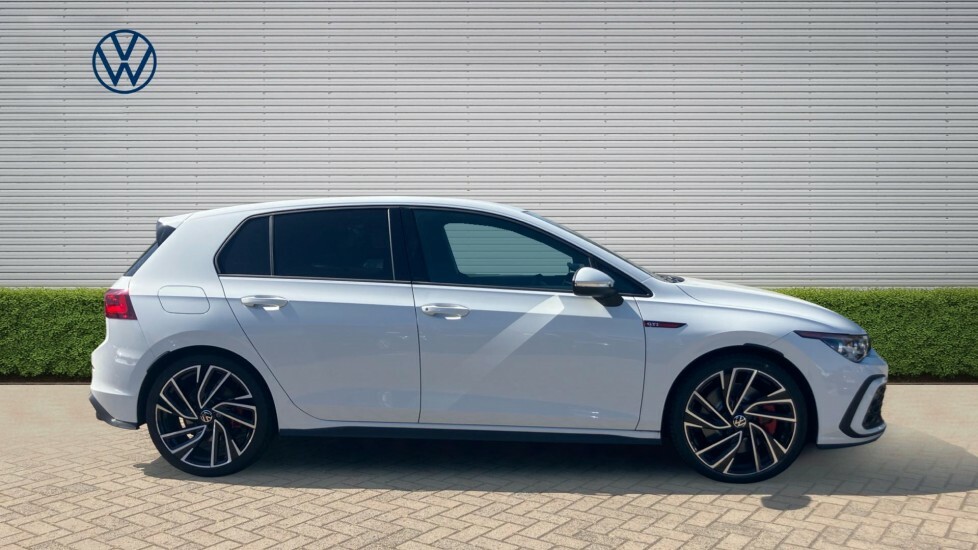Volkswagen Golf Gti White #4