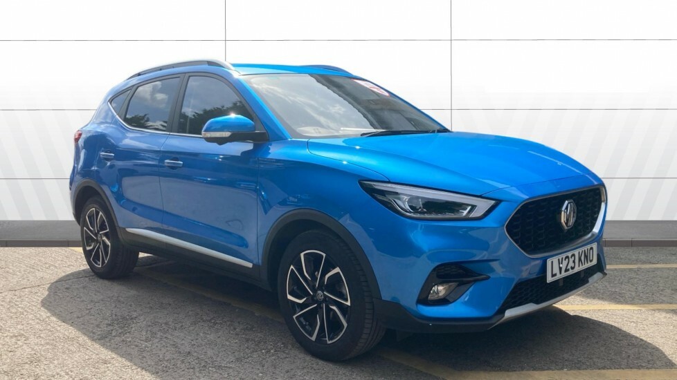 MG ZS Exclusive Blue