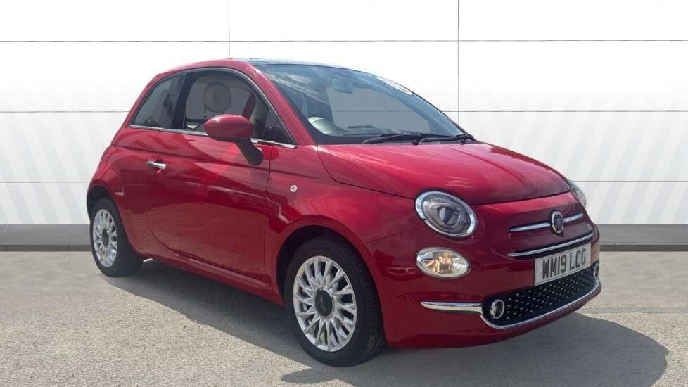 Fiat 500 Lounge Red