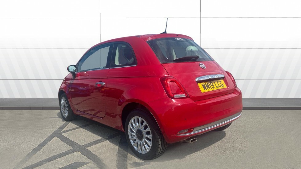 Fiat 500 Lounge Red #2