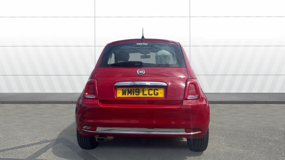 Fiat 500 Lounge Red #6