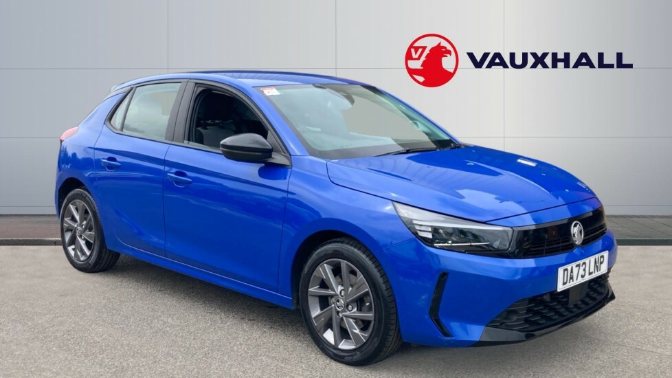 Vauxhall Corsa Design Blue