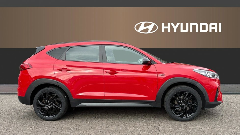 Hyundai Tucson N Line Red #5
