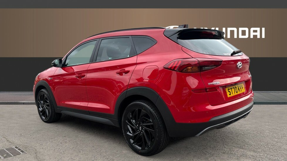 Hyundai Tucson N Line Red #2