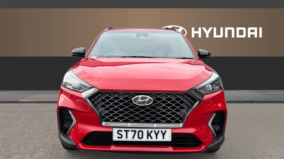 Hyundai Tucson N Line Red #3