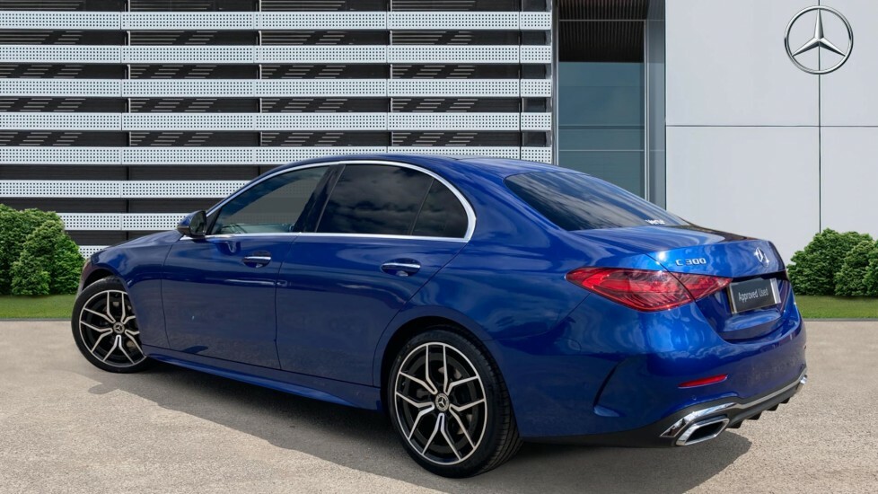 Mercedes-Benz C Class Amg Line KN24UXG Blue #2