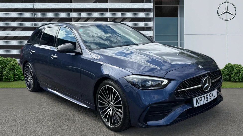 Mercedes-Benz C Class Amg Line KP75SKJ Blue