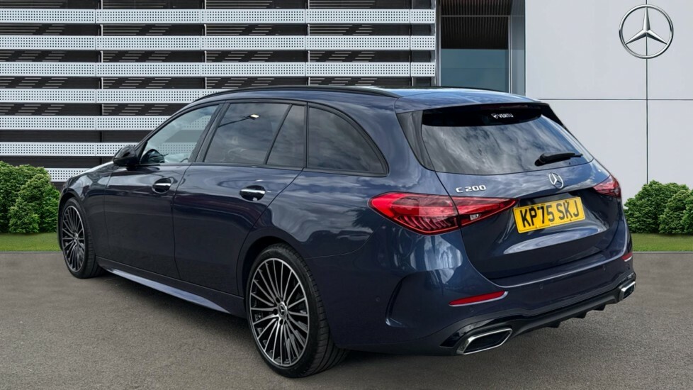 Mercedes-Benz C Class Amg Line KP75SKJ Blue #2
