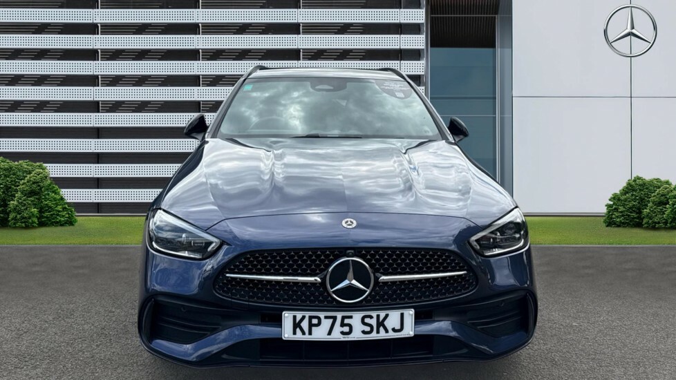 Mercedes-Benz C Class Amg Line KP75SKJ Blue #3
