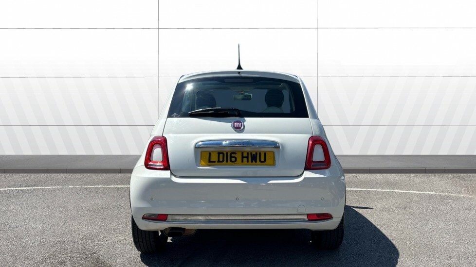 Fiat 500 Lounge LD16HWU White #6