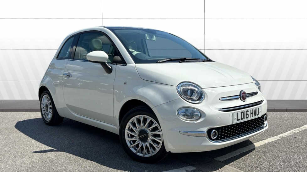 Fiat 500 Lounge White