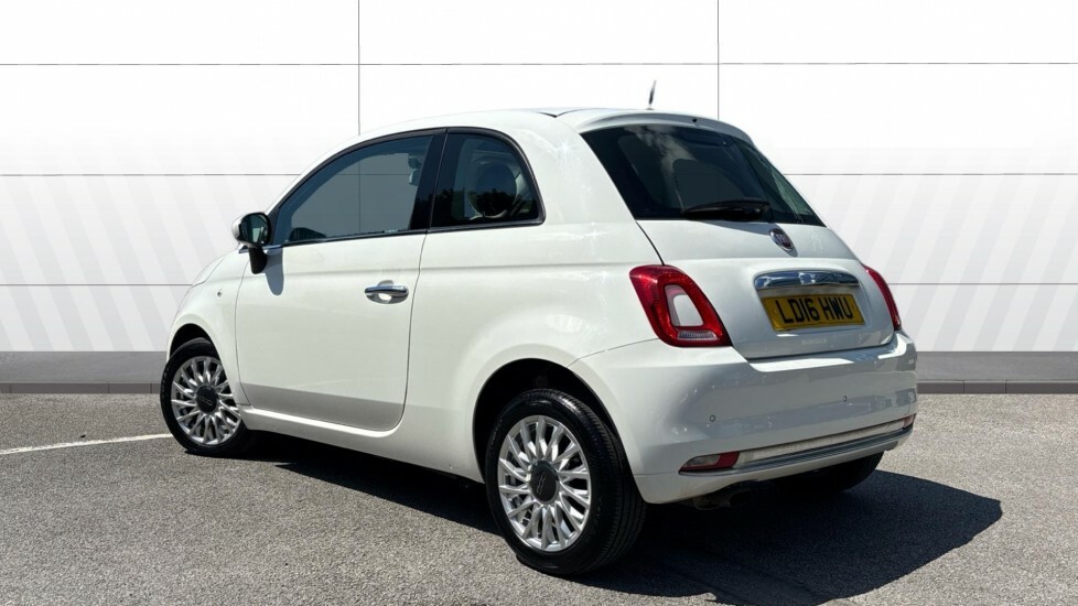 Fiat 500 Lounge LD16HWU White #2