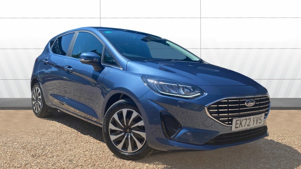 Ford Fiesta Titanium Blue