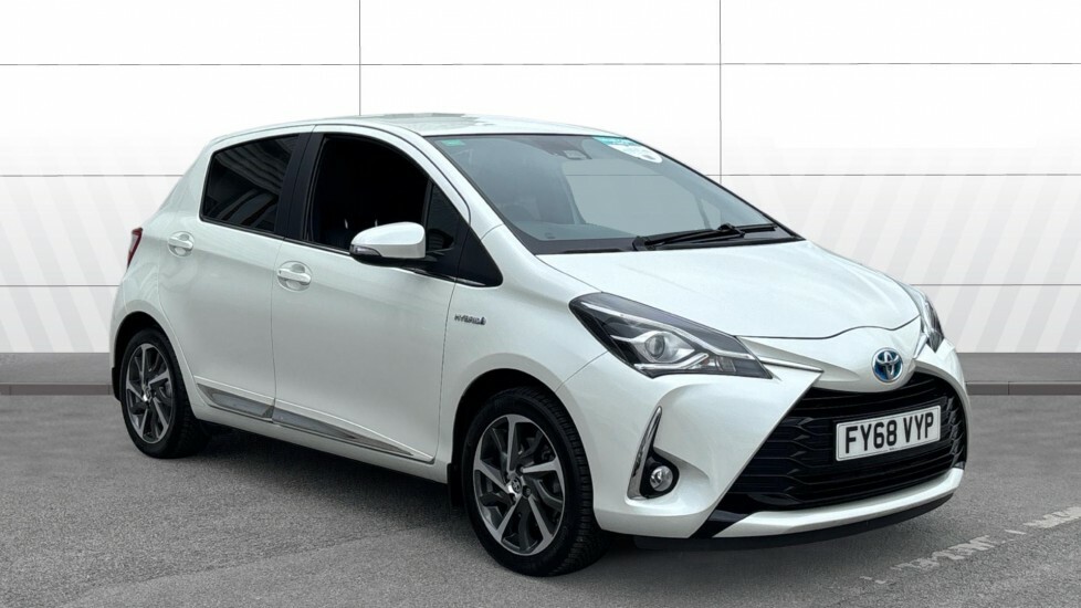 Toyota Yaris Excel White
