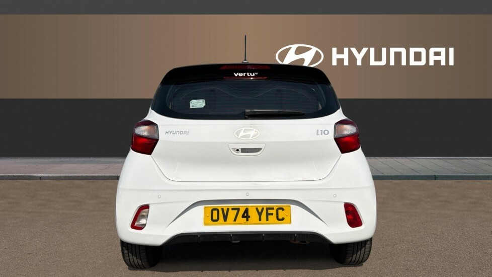 Hyundai I10 Advance White #6
