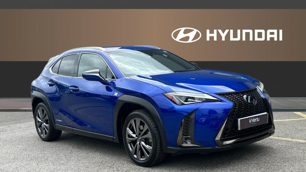 Lexus UX F-sport Blue