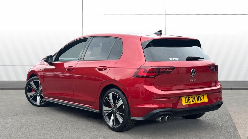 Volkswagen Golf Gtd Red #2