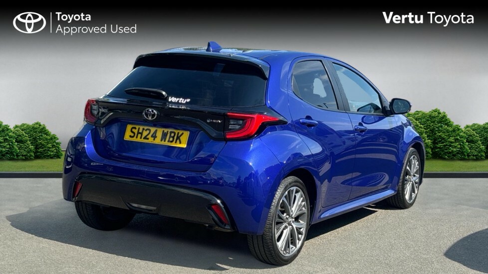 Toyota Yaris Excel Blue #2
