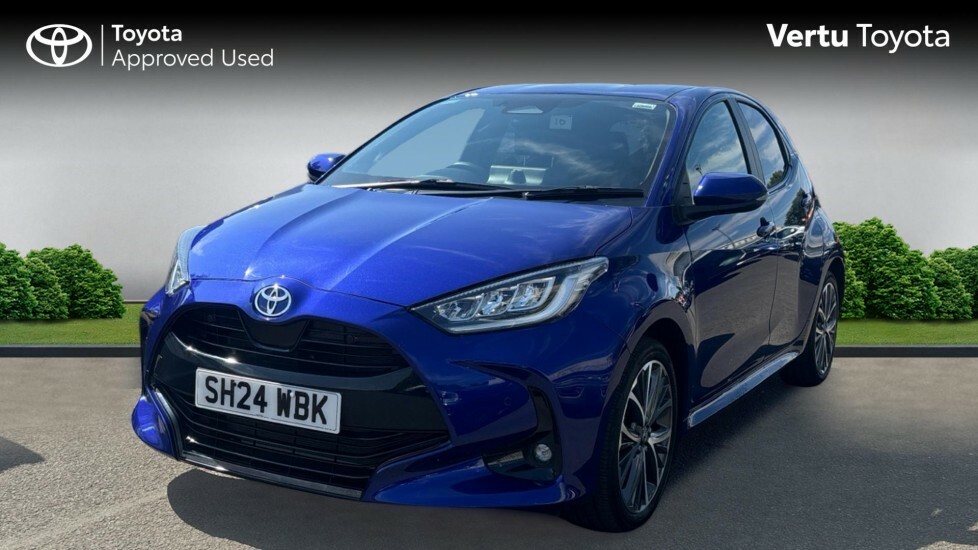 Toyota Yaris Excel Blue #3