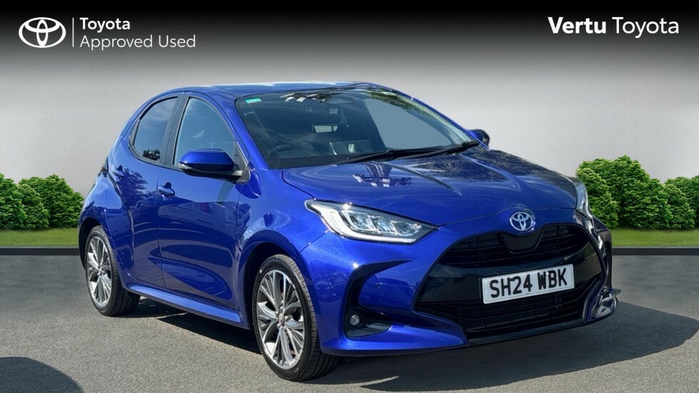 Toyota Yaris Excel Blue