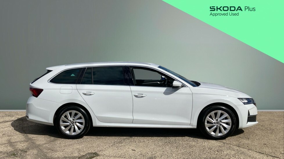 Skoda Octavia Se L EA75VRW White #4